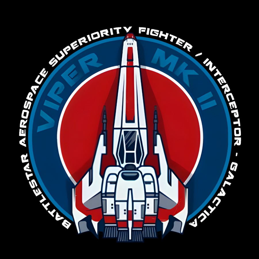 Battlestar Viper MKII  T-Shirt