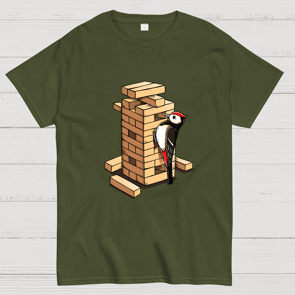 Gaming WoodPecker Nerdy T-Shirt