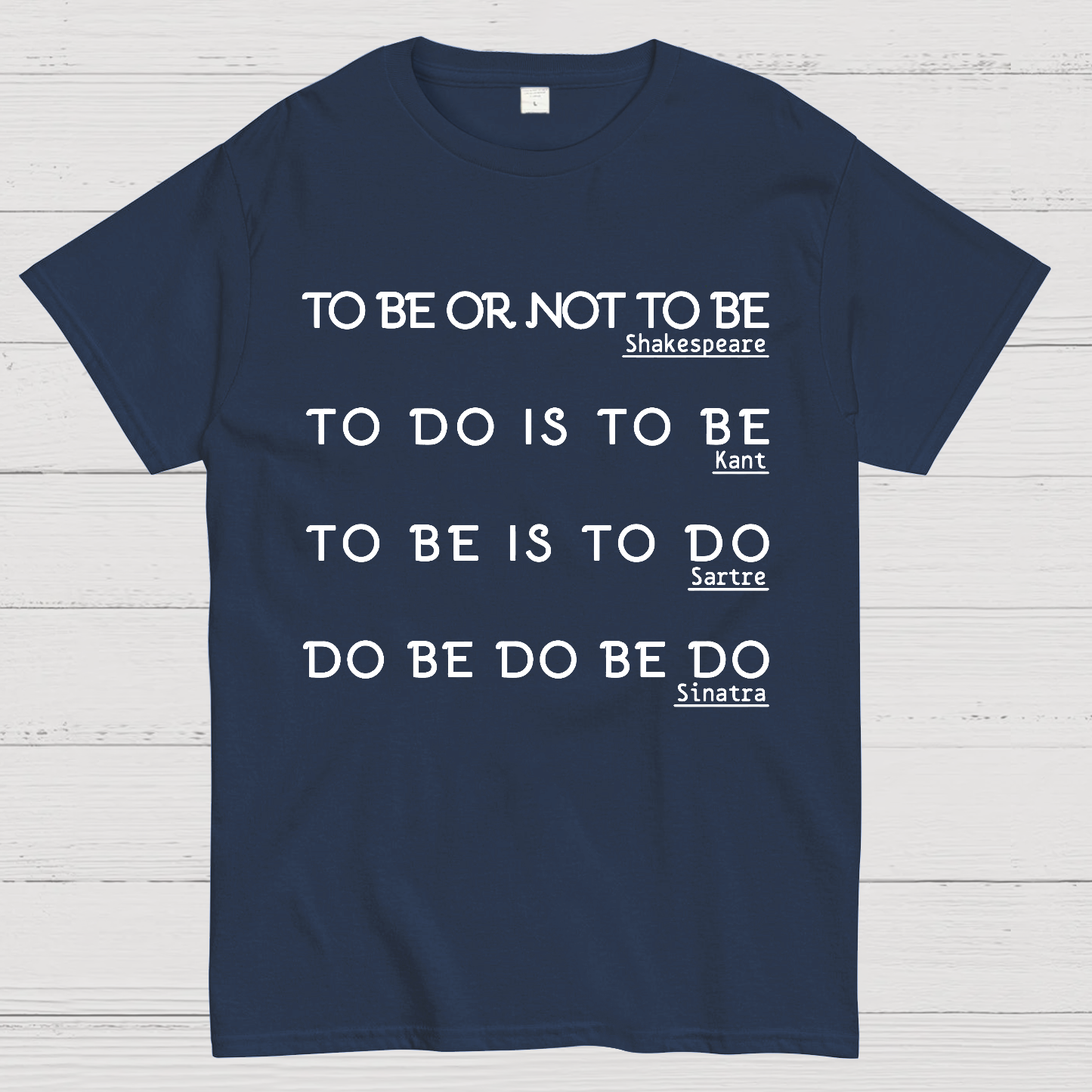 Philosophical lyric Poetic Sinatra Classic  T-Shirt