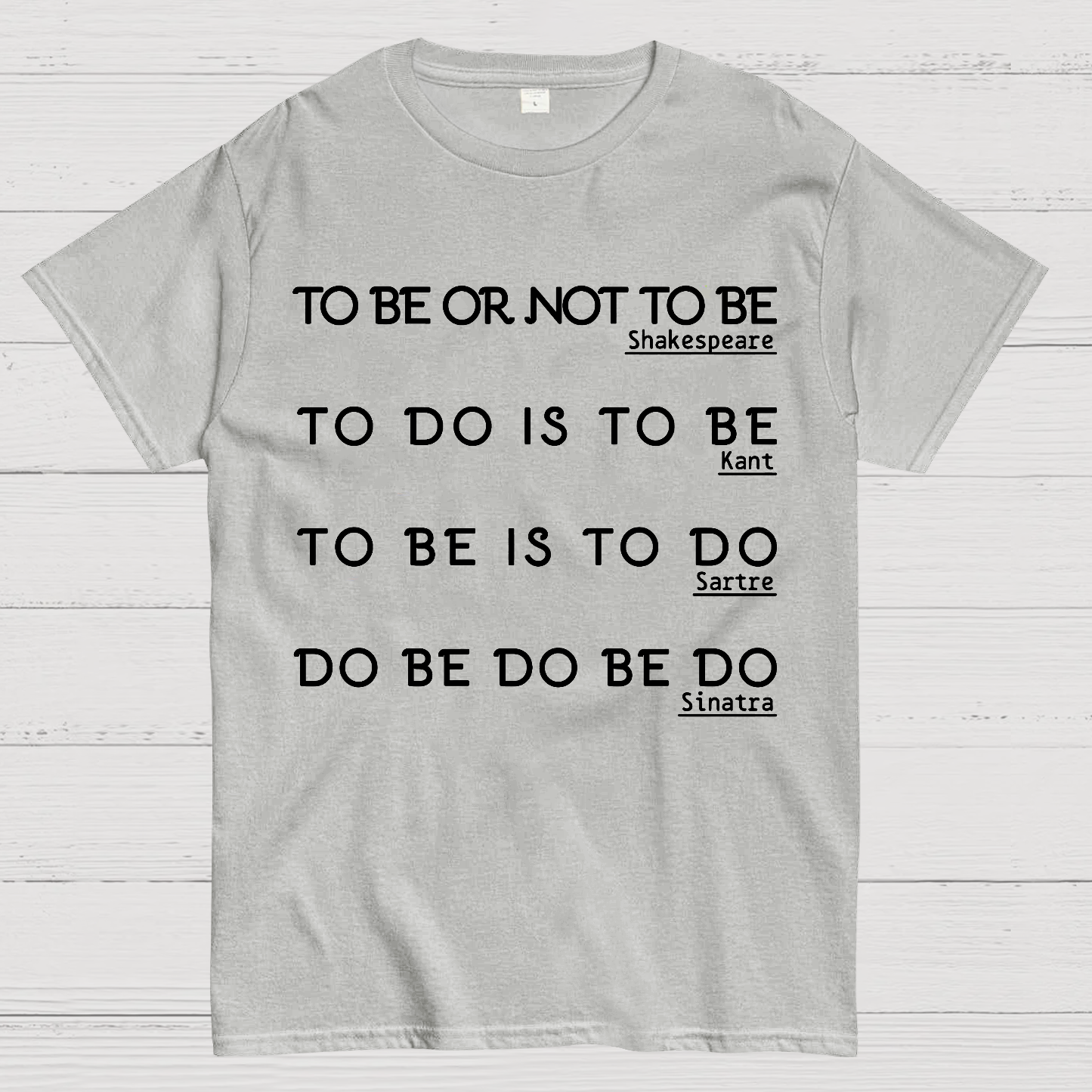 Philosophical lyric Poetic Sinatra Classic  T-Shirt