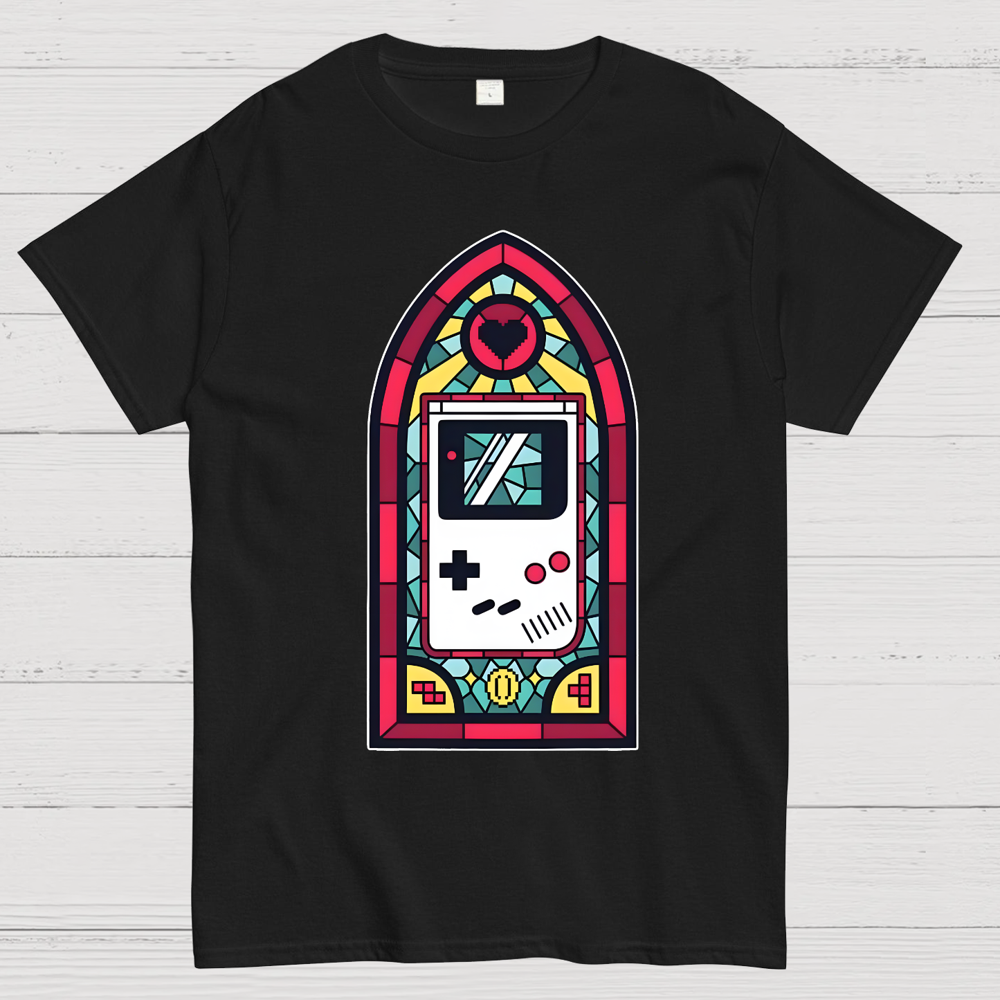 8bit Stained Glass  T-Shirt