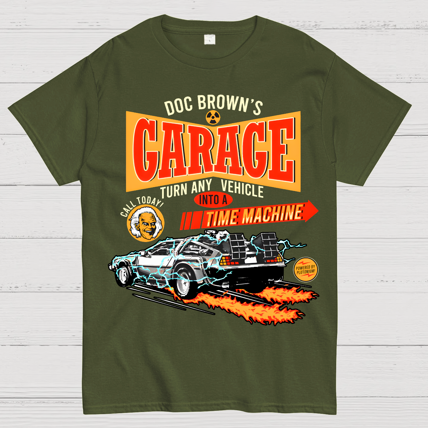 Doc Brown's Garage  T-Shirt