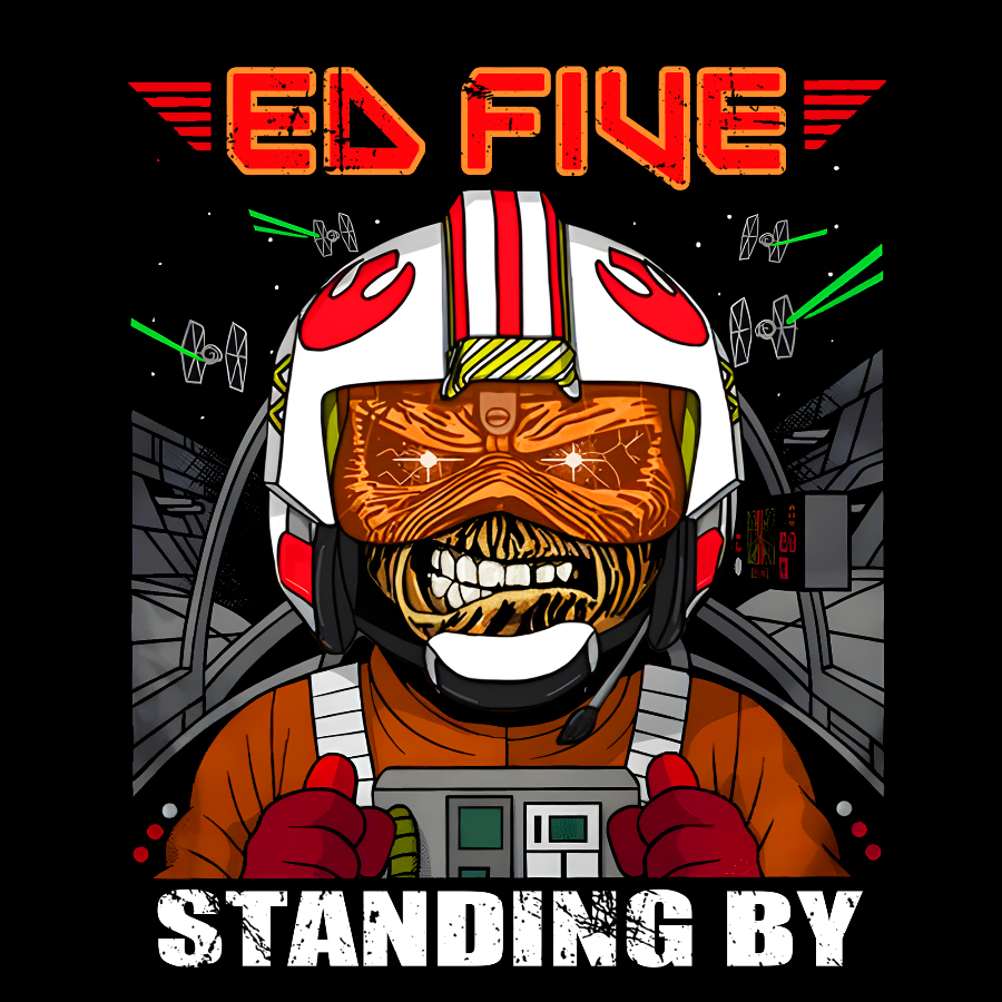 Ed Five Standing By  T-Shirt