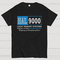 HAL 9000 2001 A Space Odyssey Worn  T-Shirt