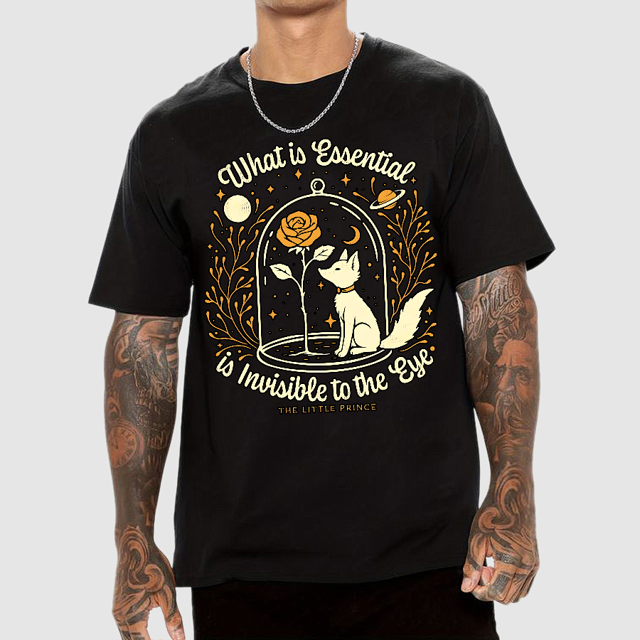 The Rose And The Fox  T-Shirt