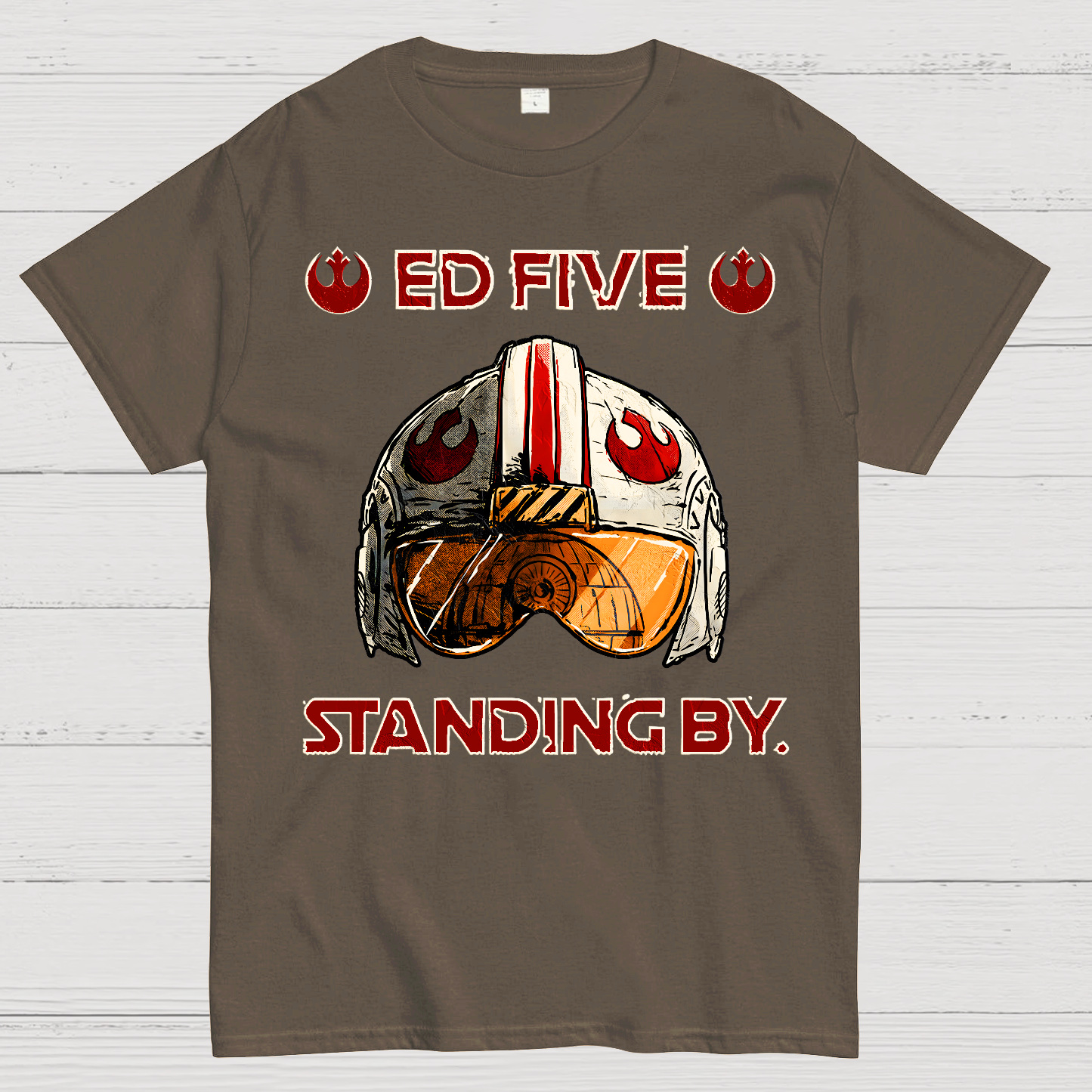 Ed Five Standing By  T-Shirt