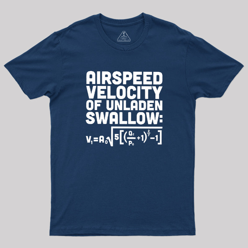 Airspeed Velocity of an Unladen Swallow  T-Shirt