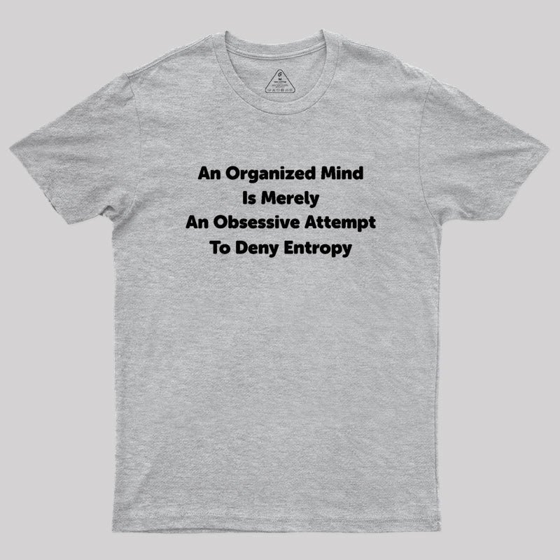 Funny Entropy Chemistry Math  T-Shirt