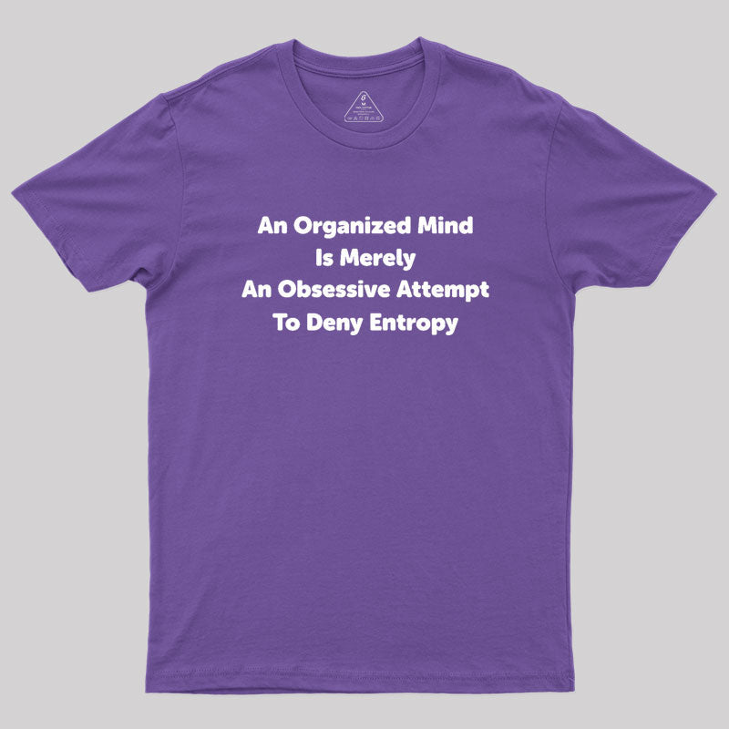 Funny Entropy Chemistry Math  T-Shirt