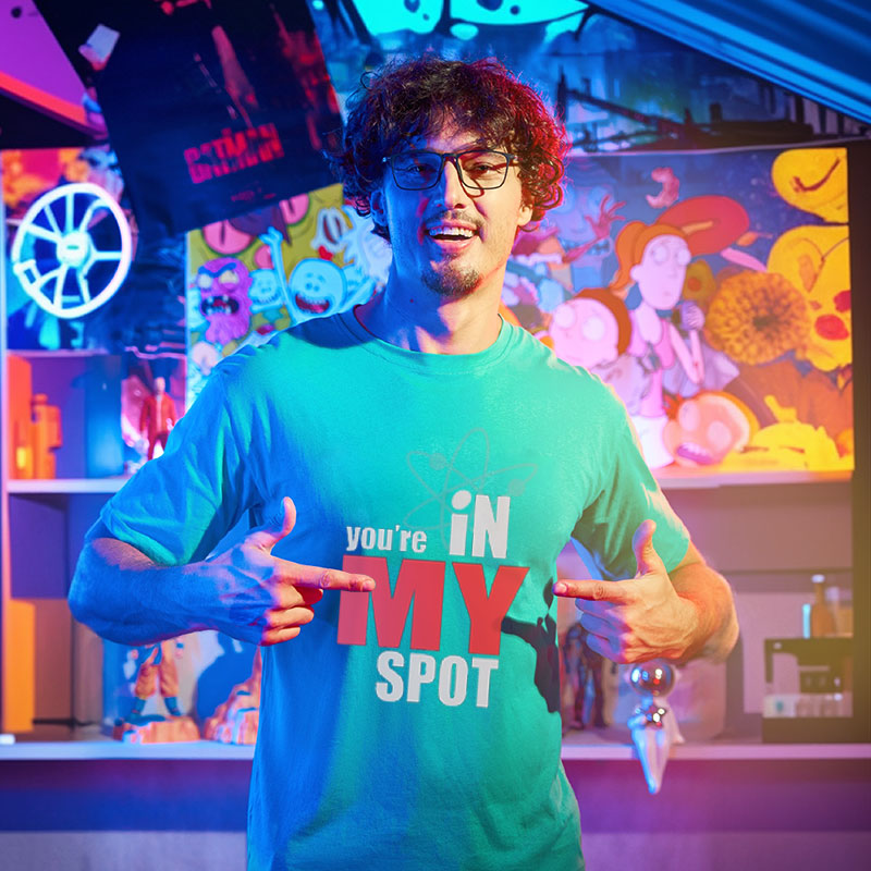 You Are In My Spot  T-Shirt