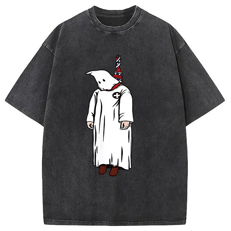 bbb Kill The Klan Funny Washed T-Shirt