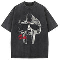 bbb Mf DOOM Halftone Illustration Washed T-Shirt