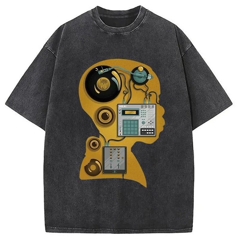 bbb J Dilla DJ Washed T-Shirt