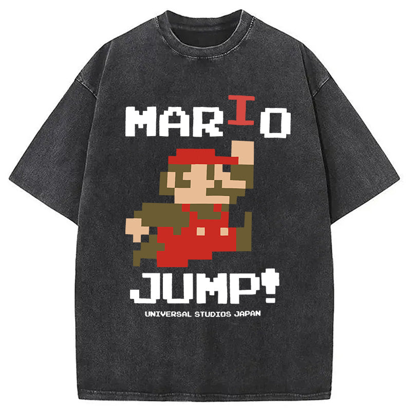 bbb Nintendo Mario Jump Washed T-Shirt