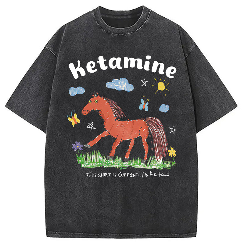 bbb I Do Ketamine Washed T-Shirt
