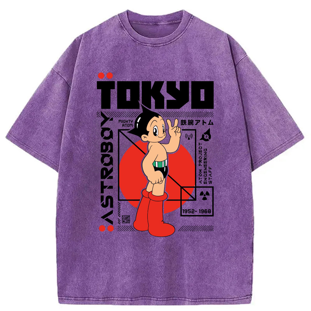 bbb Astro Boy Japanese Washed T-Shirt