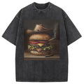 bbb Funny Hamburger Meme Washed T-Shirt