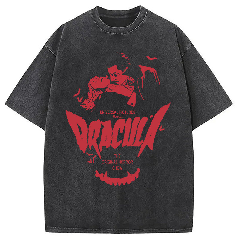 bbb Dracula Horror Washed T-Shirt