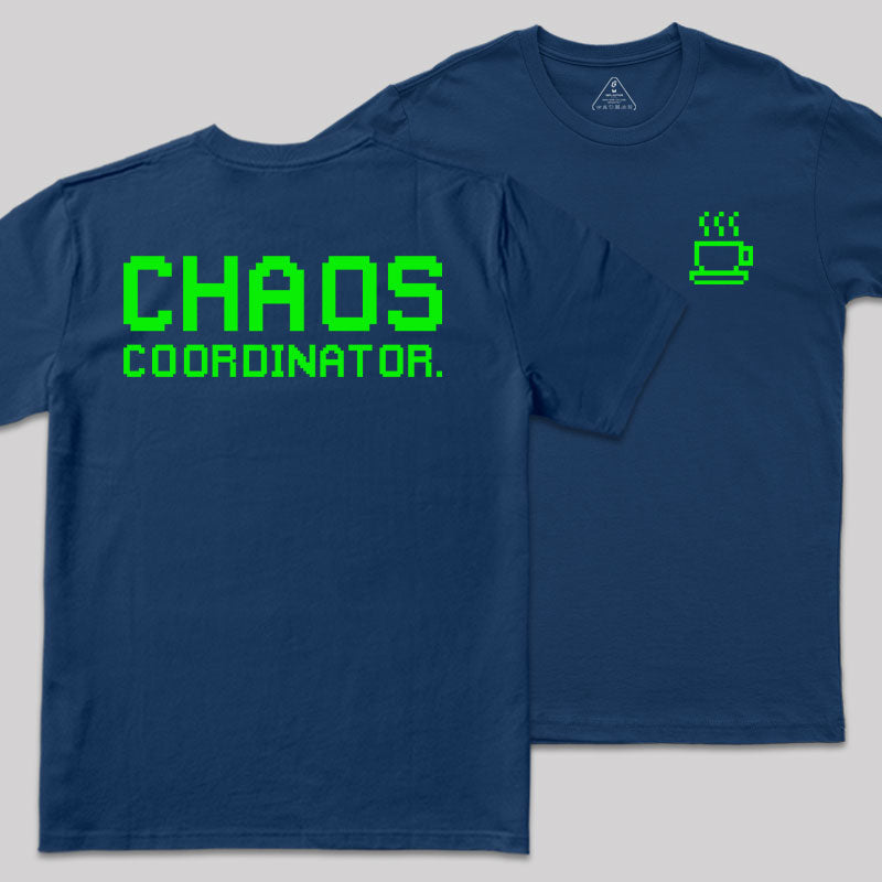 Chaos Front and Back Printed T-Shirt