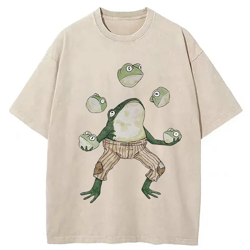 bbb Frog Acrobatic Master Washed T-Shirt