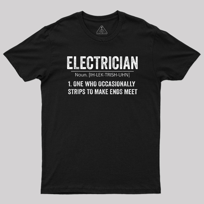Electrical Engineer Technician Funny Definition  T-Shirt