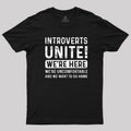 Introverts Unite Essential  T-Shirt
