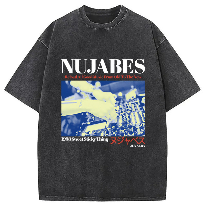bbb Vintage Nujabes Washed T-Shirt
