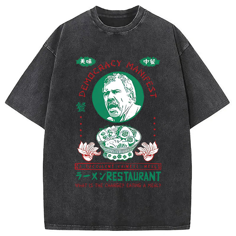 bbb Delicious Chinese Food Washed T-Shirt