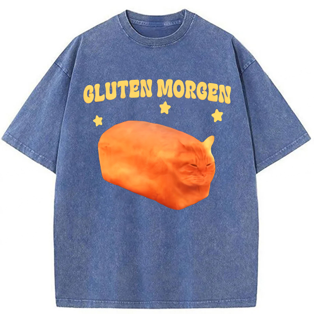 bbb Cluten Morgen Cat Washed T-shirt
