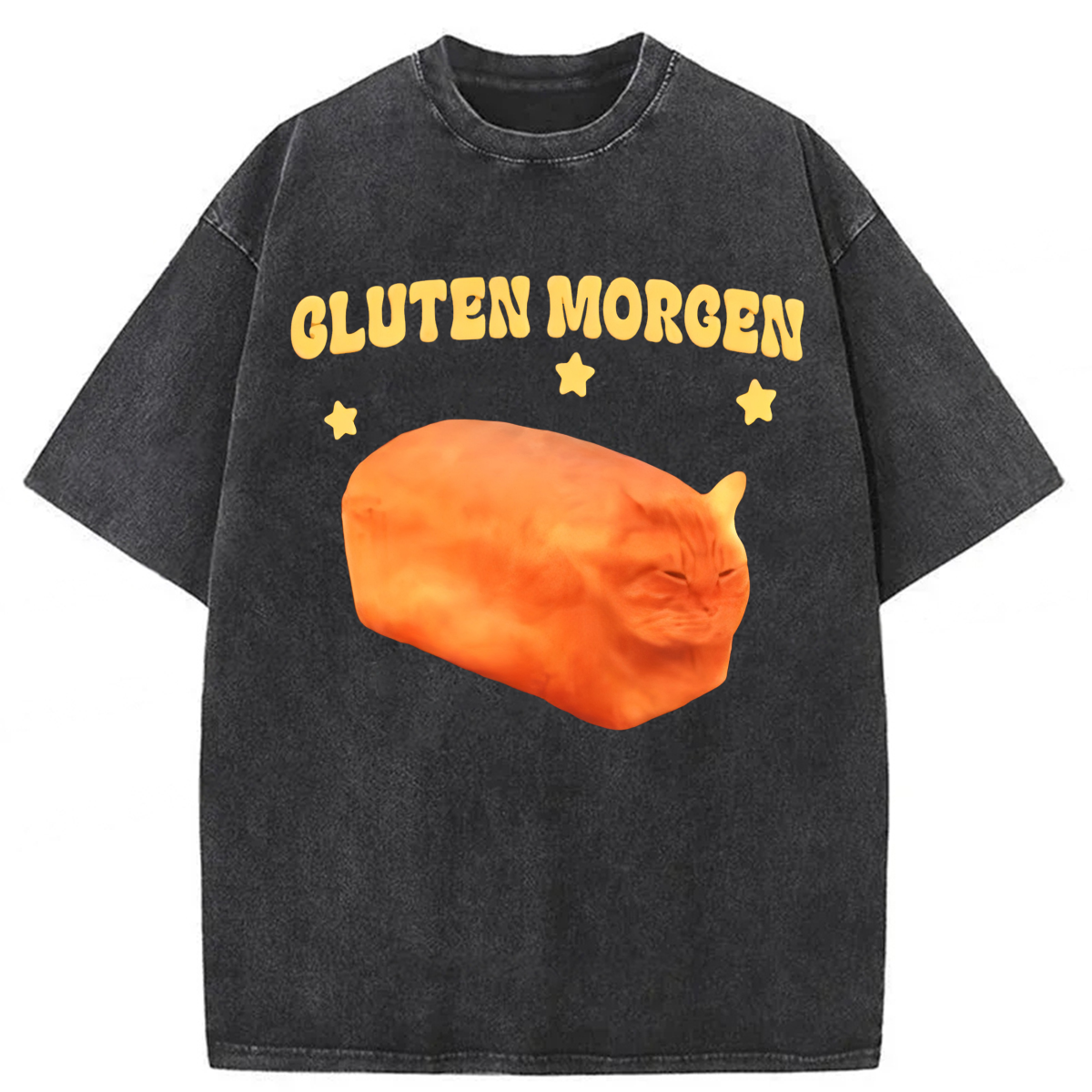 bbb Cluten Morgen Cat Washed T-shirt