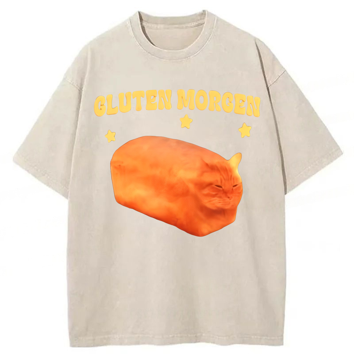 bbb Cluten Morgen Cat Washed T-shirt