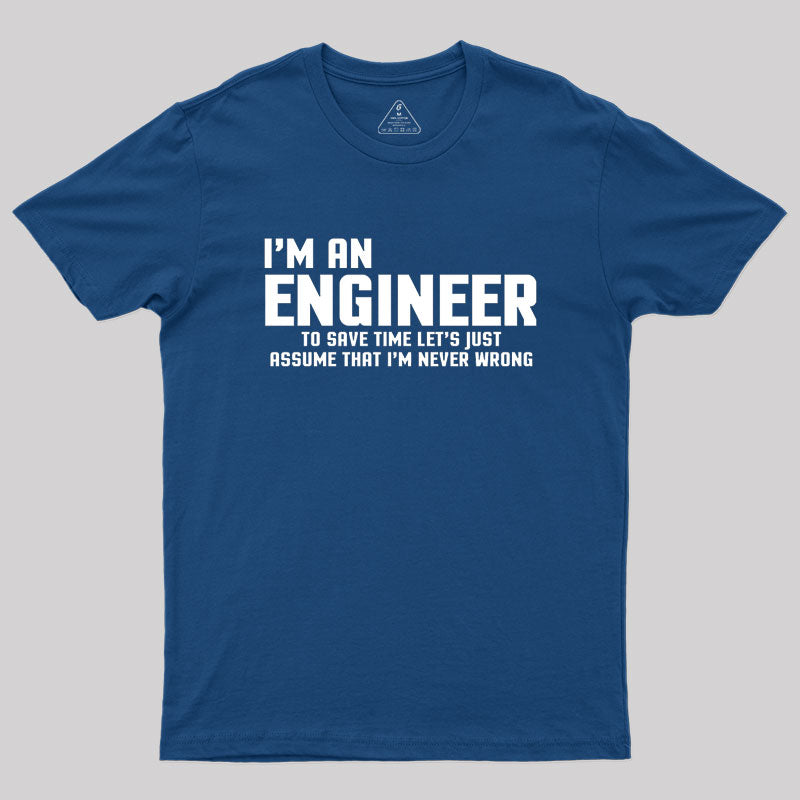 I'm An Engineer Funny Quote Active  T-Shirt