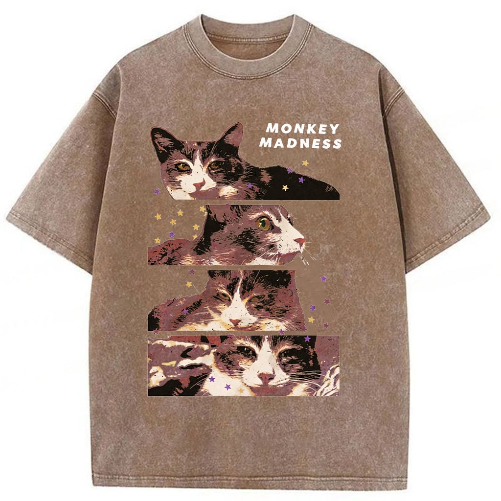 bbb Monkey Madness Washed T-shirt