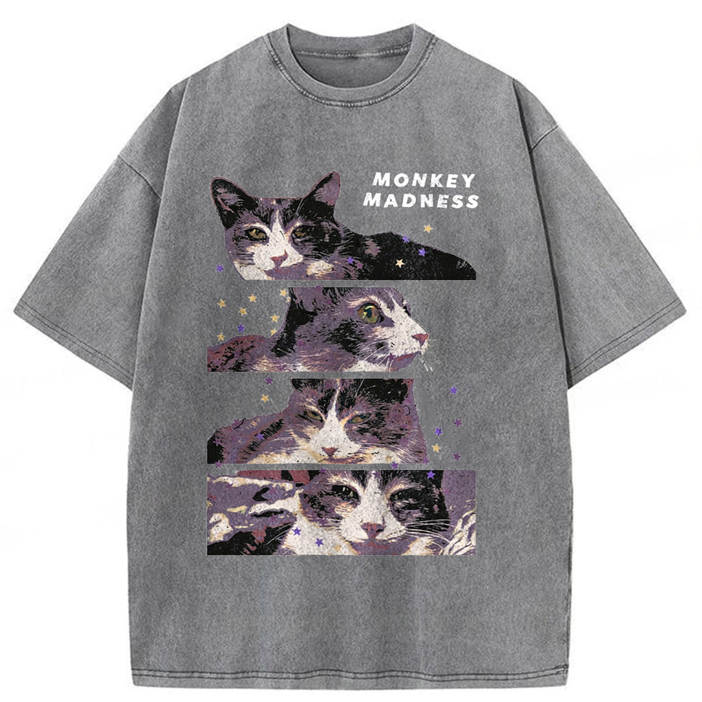 bbb Monkey Madness Washed T-shirt