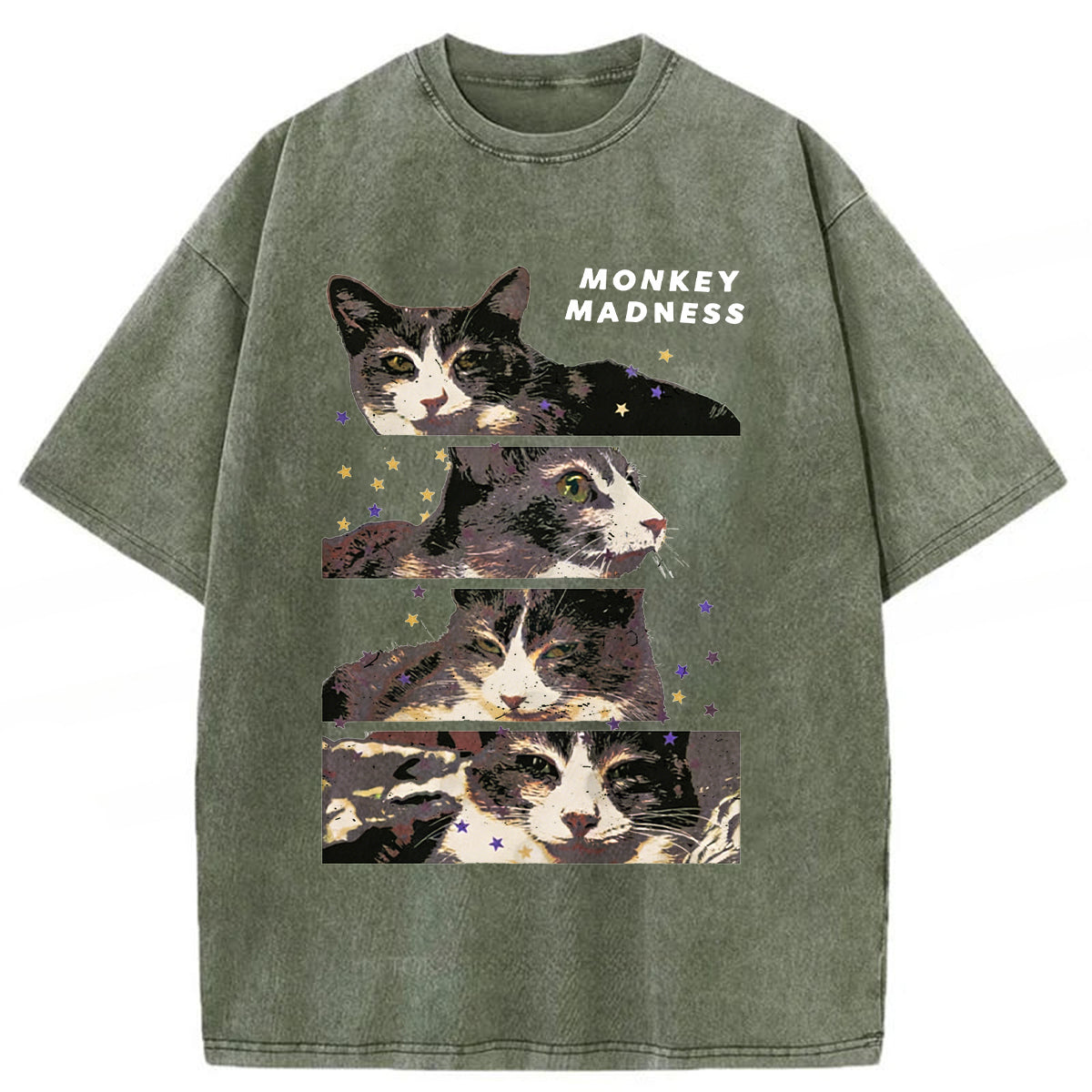 bbb Monkey Madness Washed T-shirt