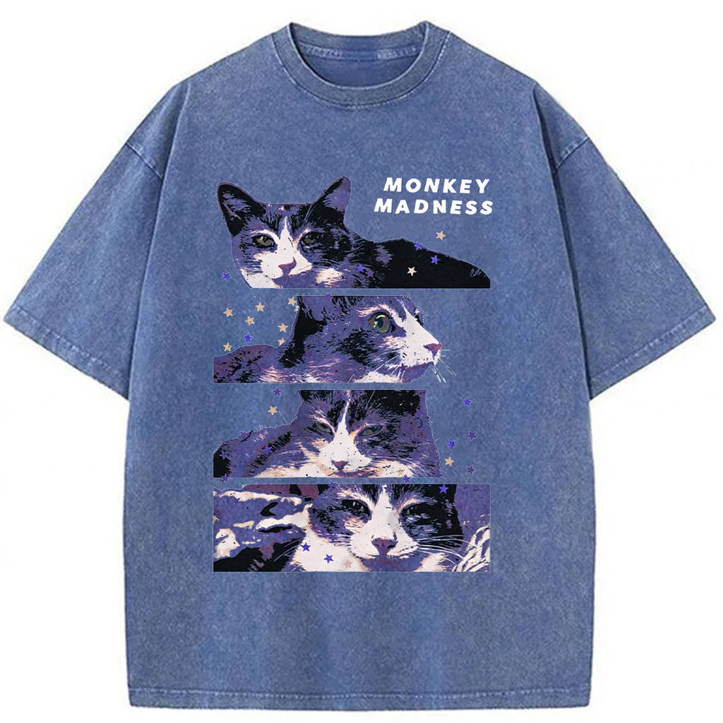 bbb Monkey Madness Washed T-shirt