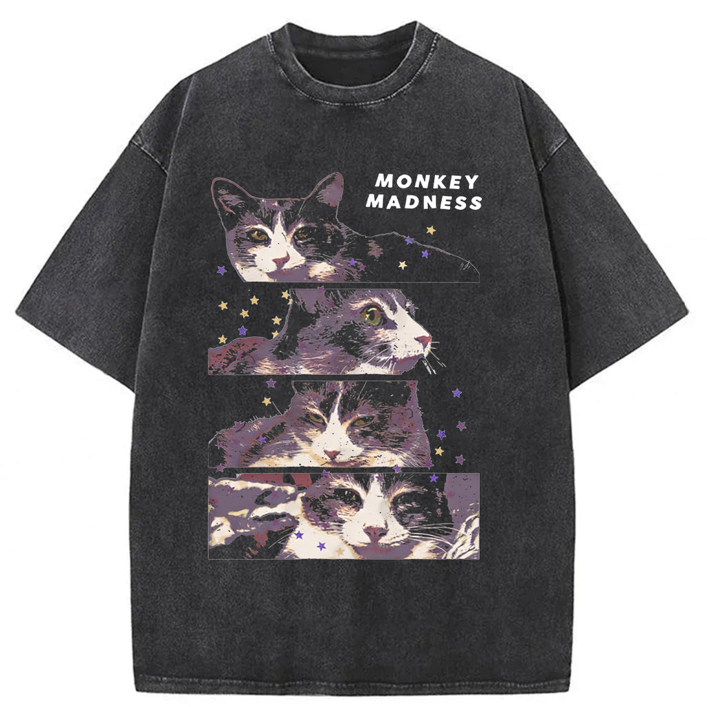 bbb Monkey Madness Washed T-shirt