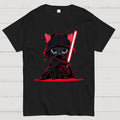 Cat Vader Embrace the Feline Dark Side! Nerdy T-Shirt