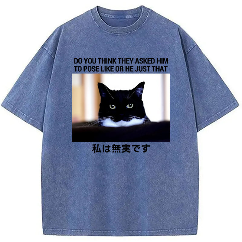 bbb Do You Think Washed T-Shirt