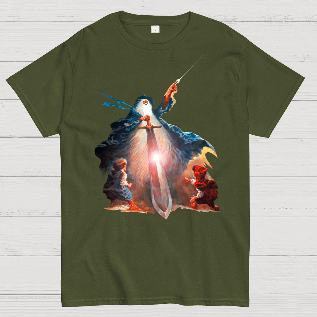 Retro Vintage Fantasy The Lord Of The Rings Unisex  T-Shirt