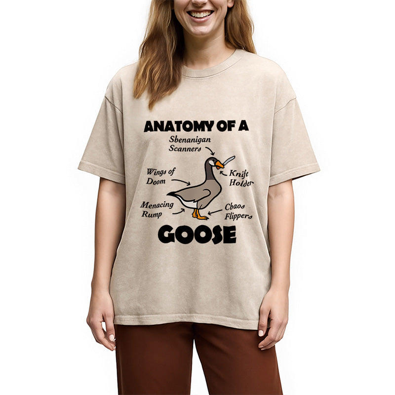 bbb Anatomy of A Goose Washed T-Shirt