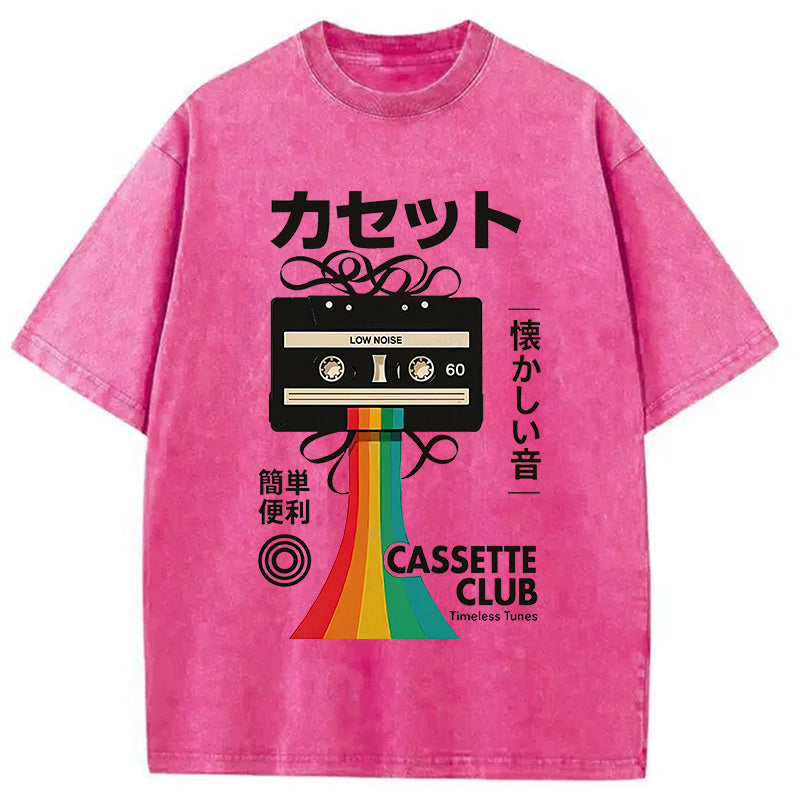 bbb Colored Tape Washed T-Shirt