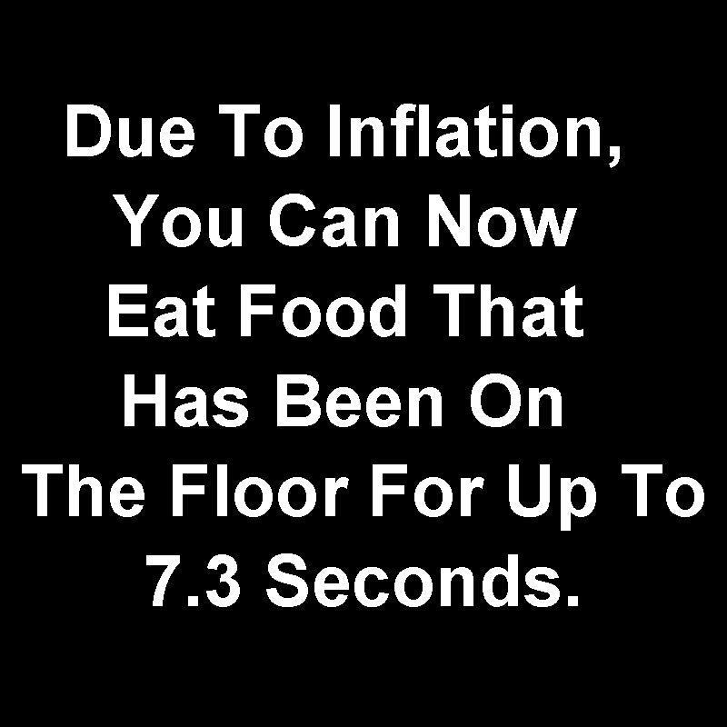 Due to Inflation  T-Shirt