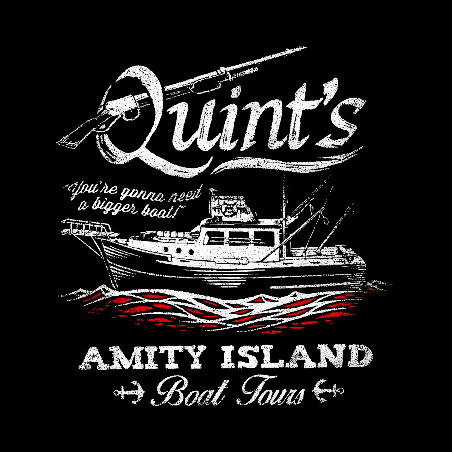 Quint's Boat Tours Jaws T-Shirt