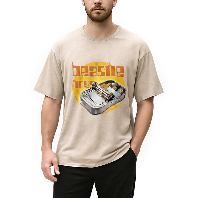 bbb Hello Nasty Beastie Boys Hiphop Washed T-Shirt