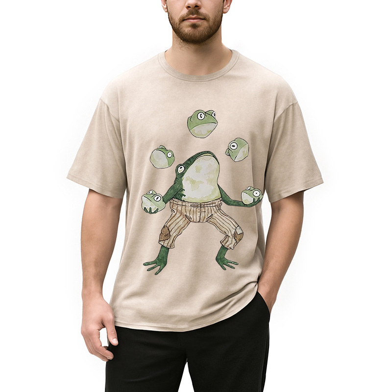bbb Frog Acrobatic Master Washed T-Shirt