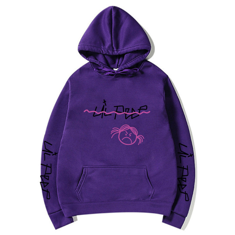 Warmer Unisex-Hoodie – Lässiger Pullover, Baumwollmischung, Winter