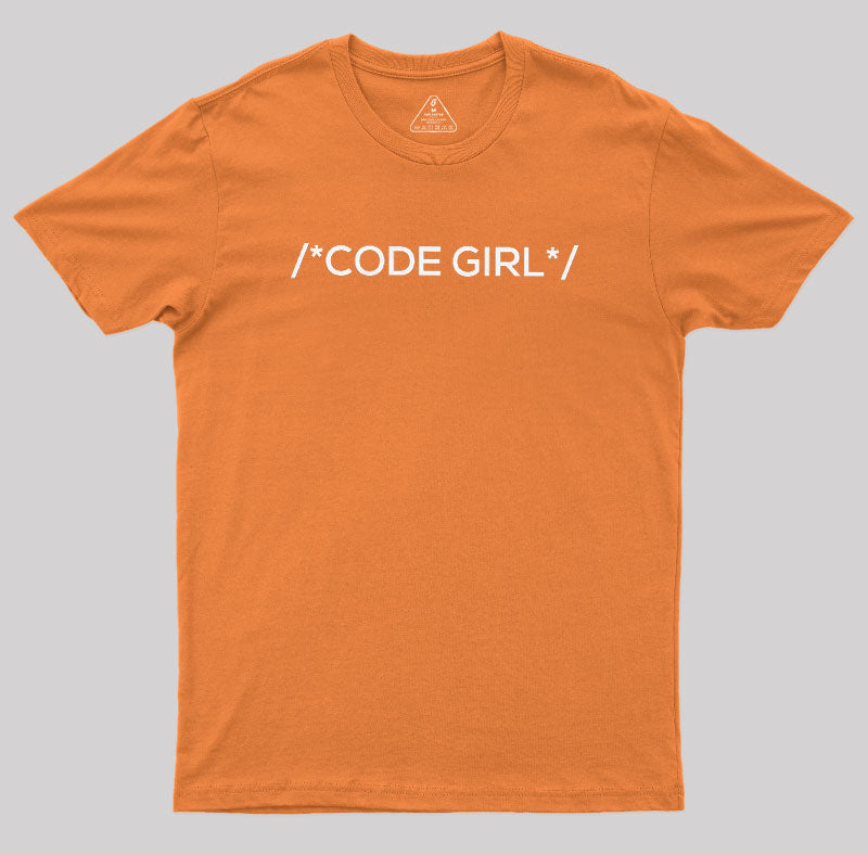 Coder Girl Programmer  T-Shirt