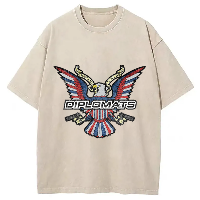 bbb Retro Dipset Diplomats Logo Washed T-Shirt