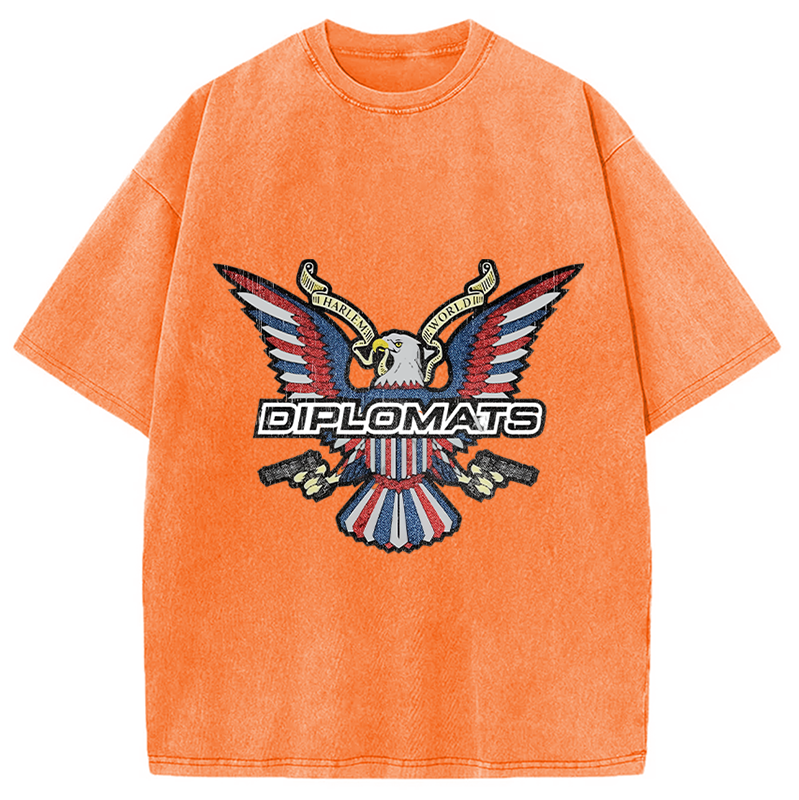 bbb Retro Dipset Diplomats Logo Washed T-Shirt
